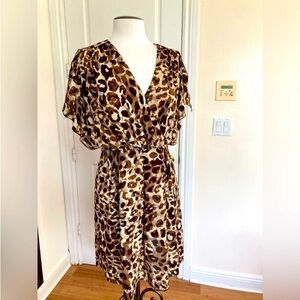 Calvin Klein Animal Print Dress